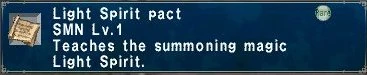Light Spirit Pact