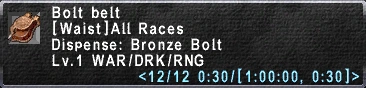Bolt Belt