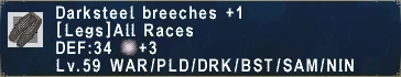 Darksteel Breeches +1