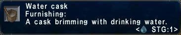 Water Cask