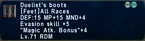This user has obtained the Duelist's Boots.