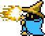 A Black Mage casting STUN.