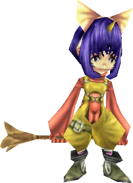 Eiko's battle sprite.