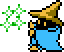 A Black Mage casting FAST.