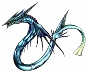 Leviathan artwork from 'Final Fantasy VIII
