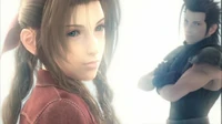 Zack and Aerith appear at the end of Advent Children.