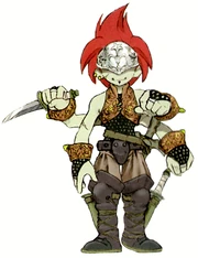 Gilgamesh from Final Fantasy IX.