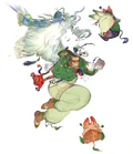 Artwork by Yoshitaka Amano