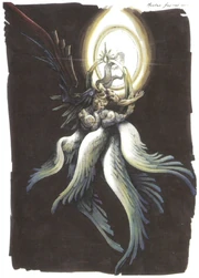 The concept art of Safer Sephiroth.