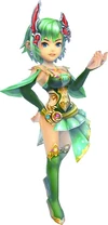 Mira dressed as Rydia
