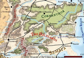 Map of The Dalelands