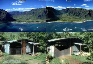 Crysis realism: left - real, right - in-game
