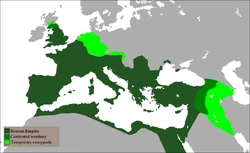 Location of Roman Empire