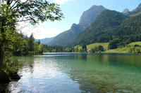 Alpine scenery in southern Bavaria.