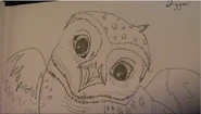 Digger drawing