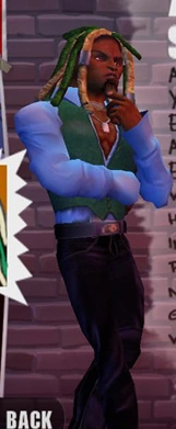 Xavier Stone, as he appeared in the first game.