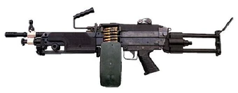 The FN Minimi Para as used by British speciel forces