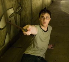 Harry defending himself against Dementors at age fifteen.