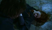 Ginny dying on the floor of the Chamber of Secrets.