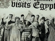 A news article in the Daily Prophet about the Weasley family being in Egypt.