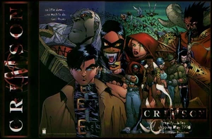 The Cast of Crimson.  Art by Humberto Ramos