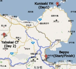 Brief outline of the 2007 route