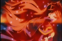 Lina casting Dragon Slave