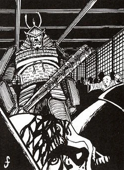 Yakamo kills Mirumoto Satsu