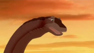 Bron, the Apatosaurus.