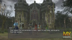 Outside the Old Sorceress' Mansion