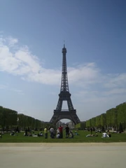 Der Eiffelturm in Paris, Frankreich