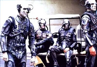 (Drone at left) "Damn man, you see that cute little computer processor over there? I'd like to stick my nanoprobe tubiles into her USB port IF you know what I mean!"
