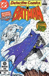 Cover to Detective Comics #522