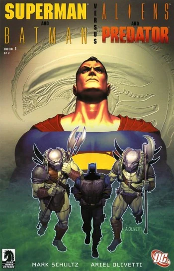 Superman and Batman vs. Aliens and Predator #1