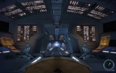 The Normandy's command deck