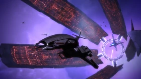 The Normandy escapes the Citadel