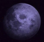 Der Mond der Erde