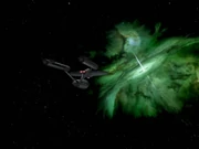 Die Enterprise erreicht Murasaki 312.