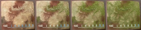 Die Einzelnen Schritte des Terraforming im Überblick.