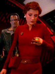 Bajoranische Uniform für Frauen einteilig.