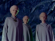Eine Gruppe Talosianer