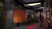 Ein Korridor der Enterprise-J.