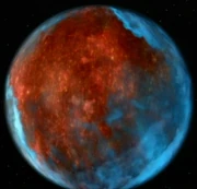 Penthara IV during removal of the ionized plasma