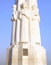 Galileo Galilei (left)