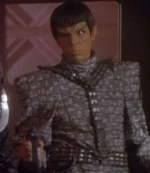 A Romulan guard