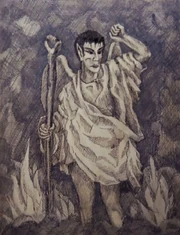 The Evil One, as he is shown in the Bible.