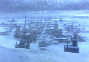 A frozen city on Penthara IV