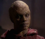 Sarin, in her Suliban form.