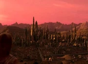 A Vulcan city in 2154