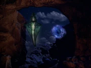 A nucleogenic lifeform on the Ankari homeworld